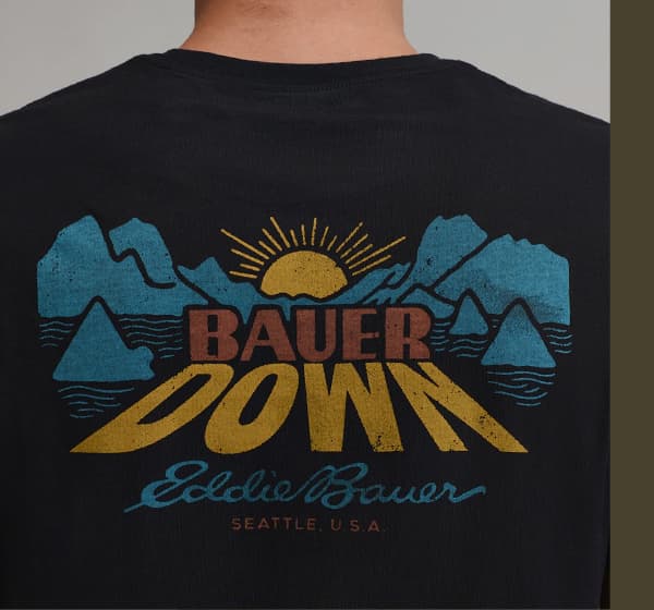 Men's EB Bauer Down T-Shirt
