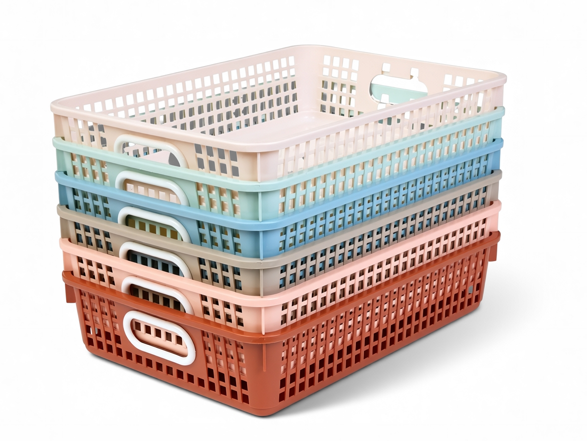 Really Good Stuff® Boho Paper Baskets - Set of 6