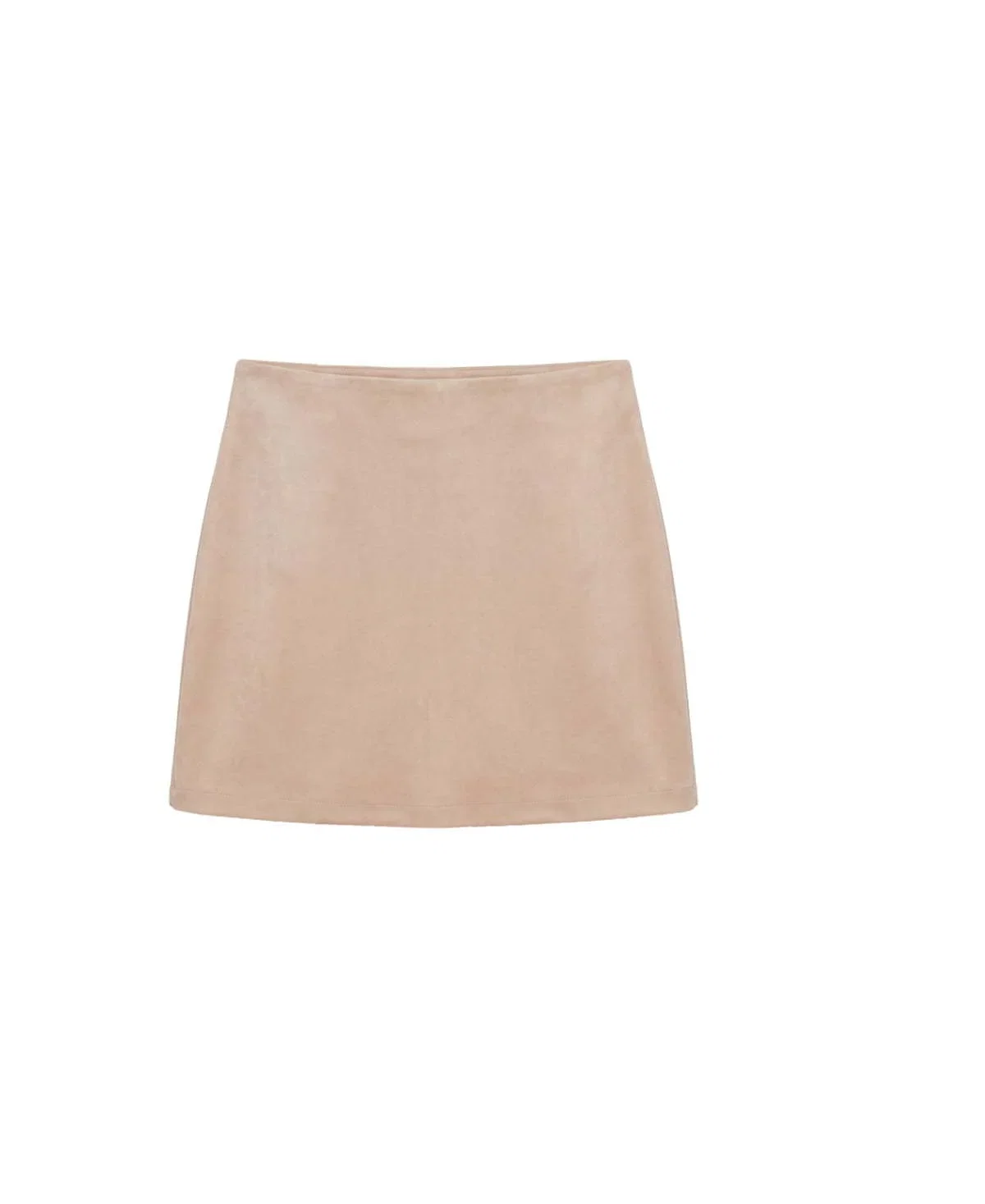 Stacie Faux Suede Mini Skort