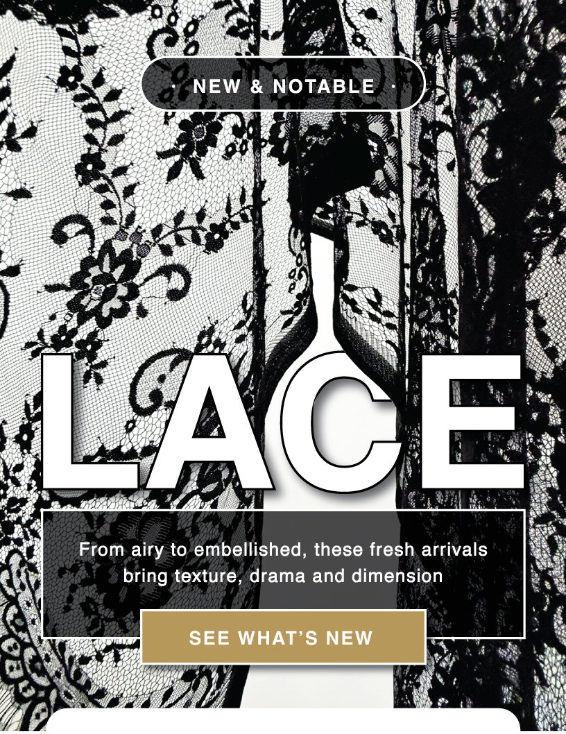 SHOP NEW LACE FABRICS