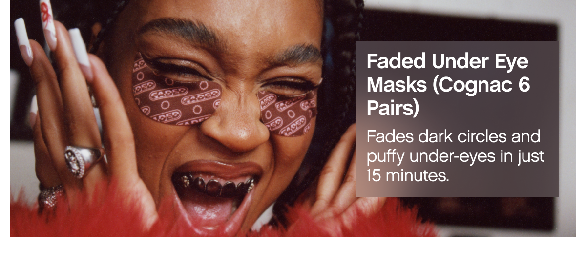 Faded Under Eye Masks