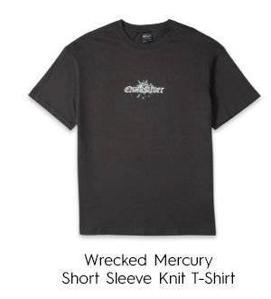 Wrecked Mercury Short Sleeve Knit T-Shirt - 100% cotton for breathable comfort and durability.