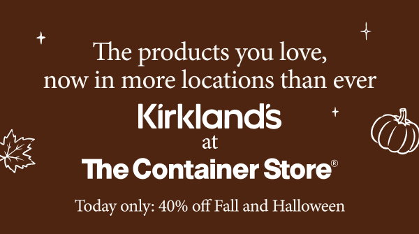 Kirkland's at The Container Store