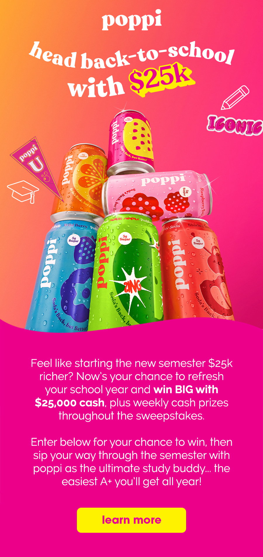 head back-to-school with $25k