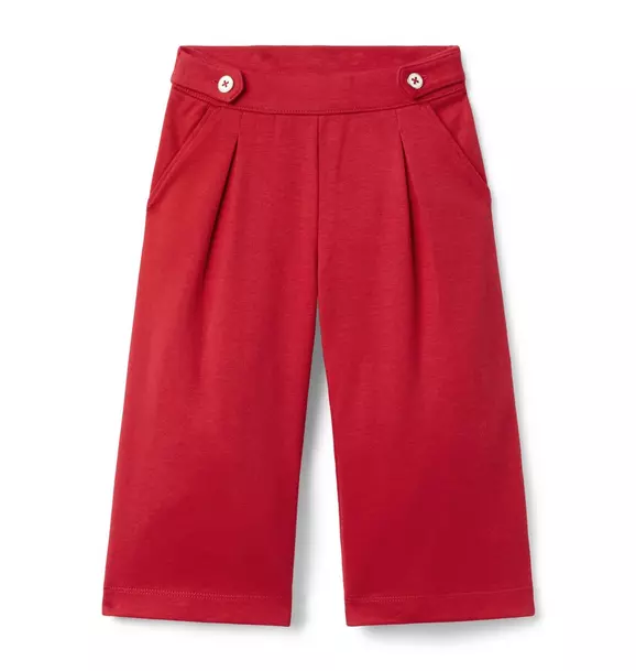 Image of Wide Leg Ponte Pant