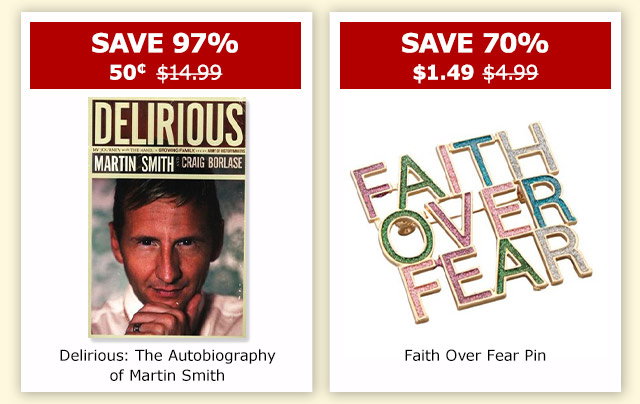 Delirious | Faith Over Fear Pin