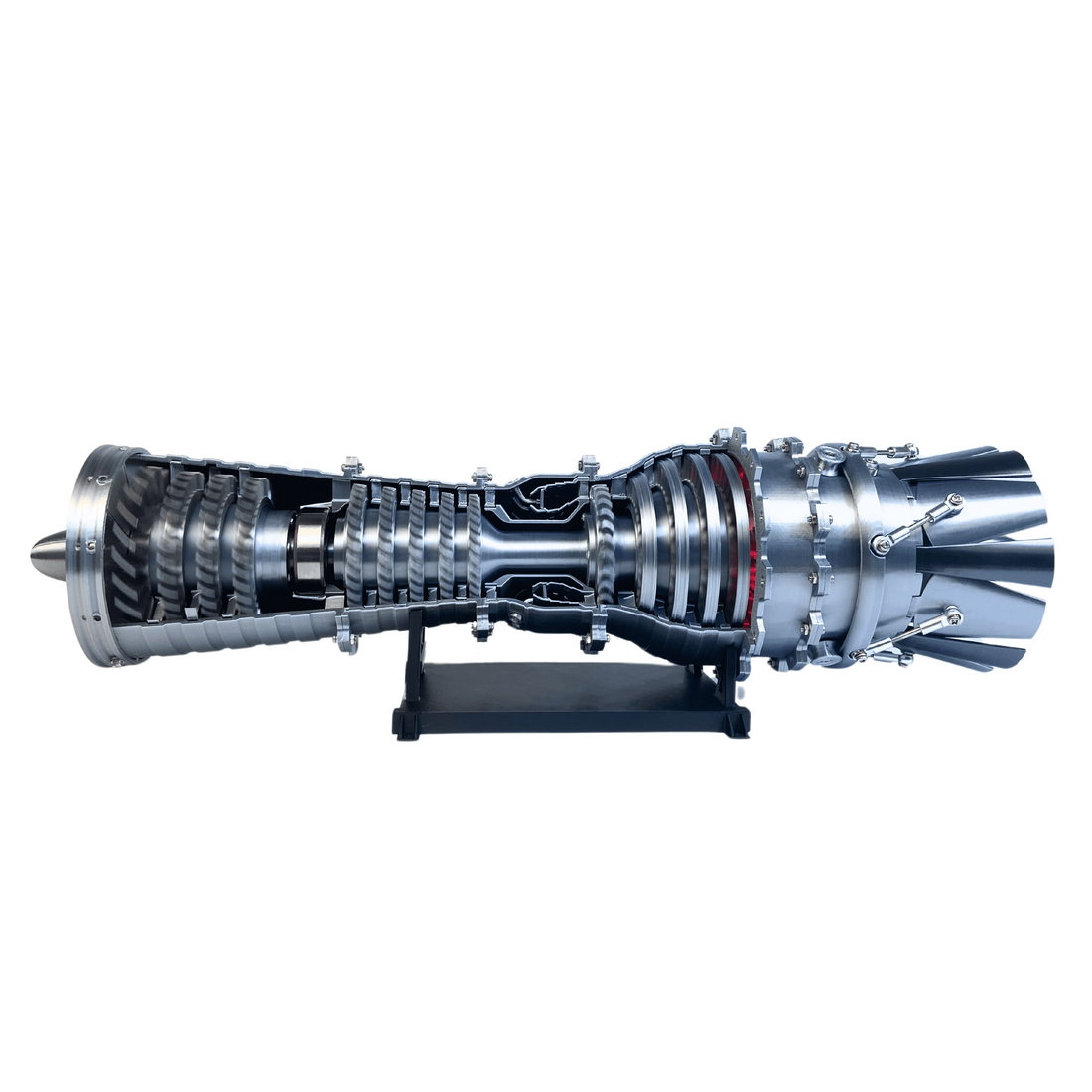 1/10 Scale Operational Turbofan Engine Model – Motorized Aircraft Turbo Engine