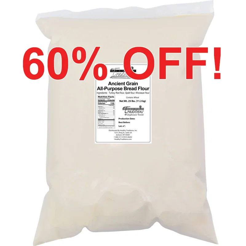 Image of Ancient Grain All-Purpose Bread Flour - 25 lb. Bag