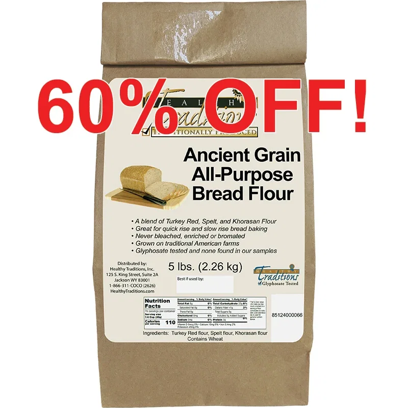 Image of Ancient Grain All-Purpose Bread Flour - 5 lb. Bag