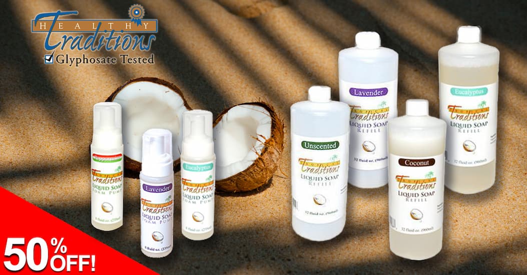 50% OFF Liquid Soap