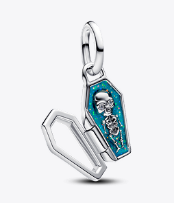 Openable Glow-in-the-dark Coffin Charm