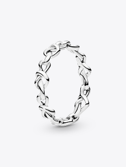 Knotted Hearts Ring
