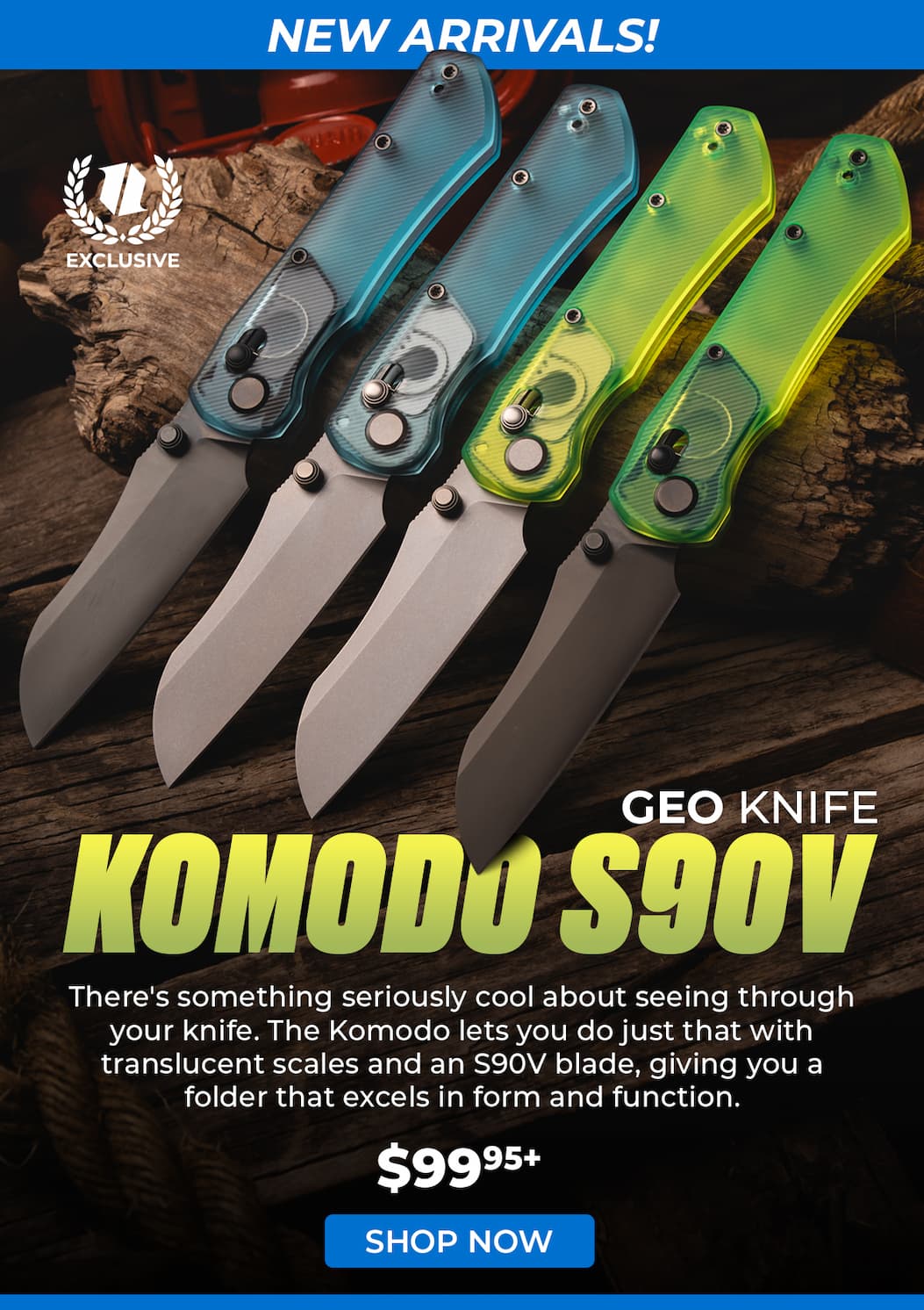GEO Knife Komodo S90V