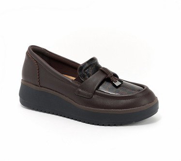 Clarks Collection Leather or Patent Loafers -Zylah Bella