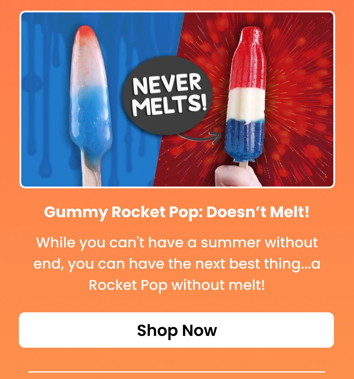 Gummy Rocket Pop