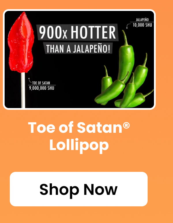 Toe of Satan® Lollipop by Flamethrower Candy