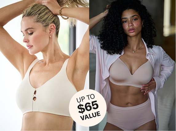 Try a Bare Wire-Free Bra for $10 with your bra purchase!
