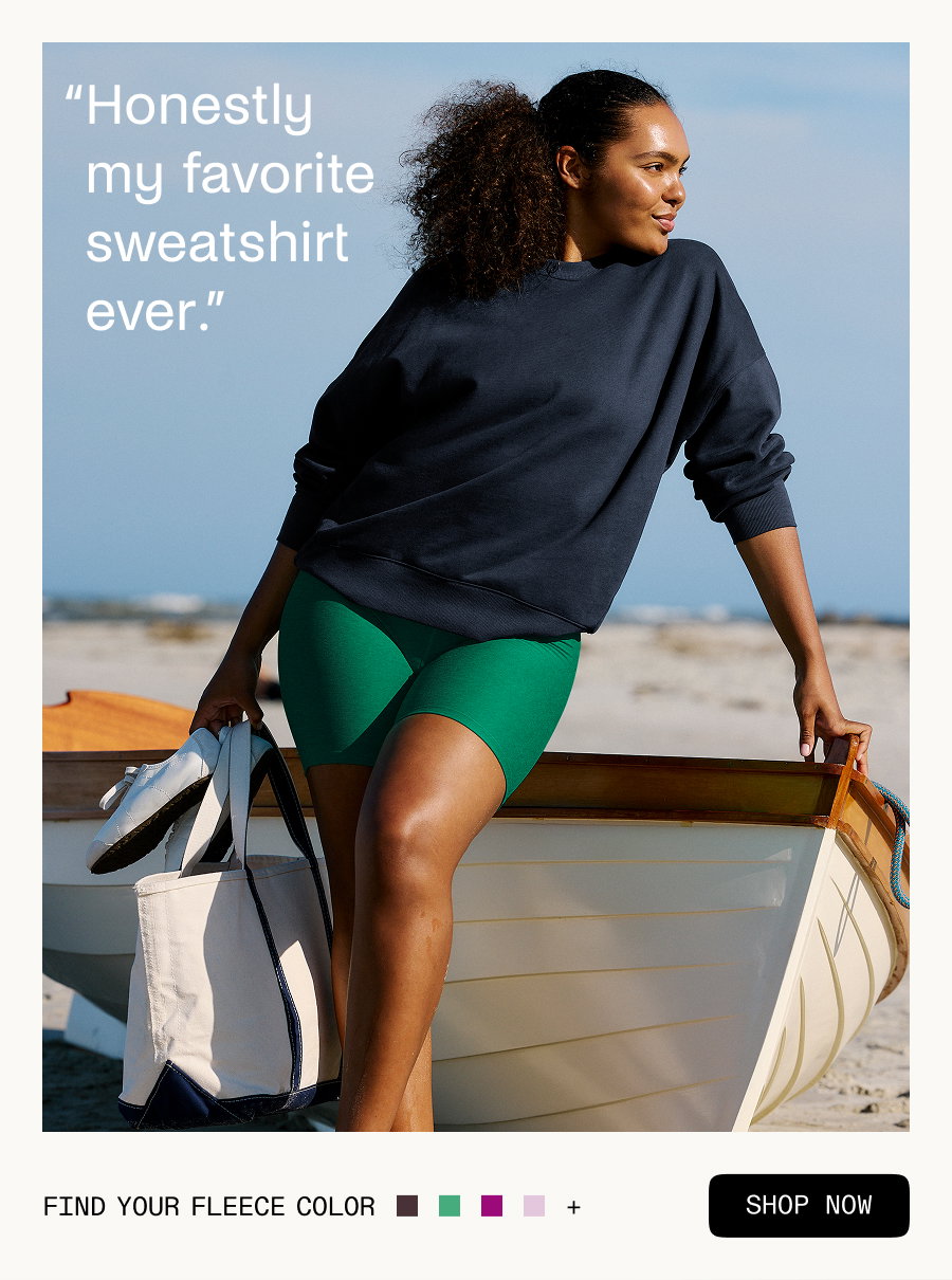 LuxeFleece 2.0™ Oversized Crewneck