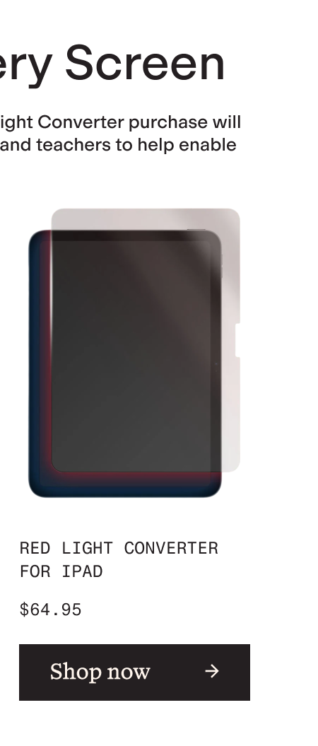 Red Light Converter for iPad