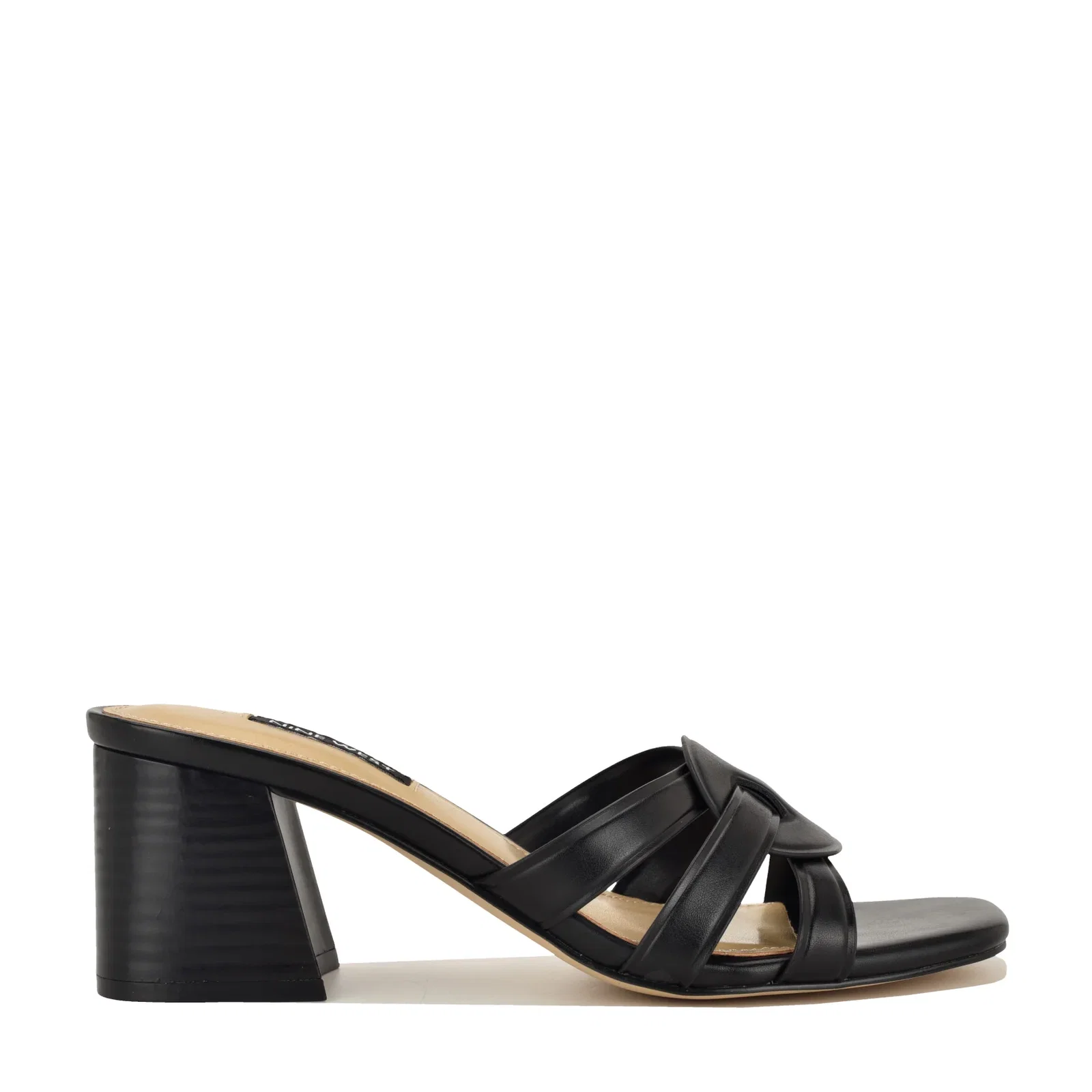 Image of Gritt Block Heel Mule Sandals