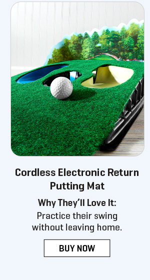 Cordless Electronic Return Putting Mat