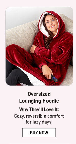 Oversized Lounging Hoodie