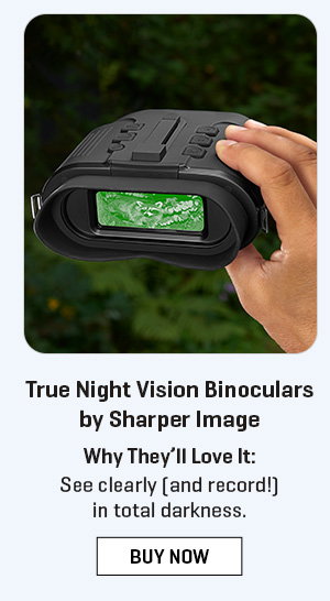 True Night Vision Binoculars by Sharper Image