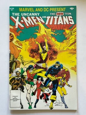 Marvel and DC Present: The Uncanny X-Men and The New Teen Titans #1