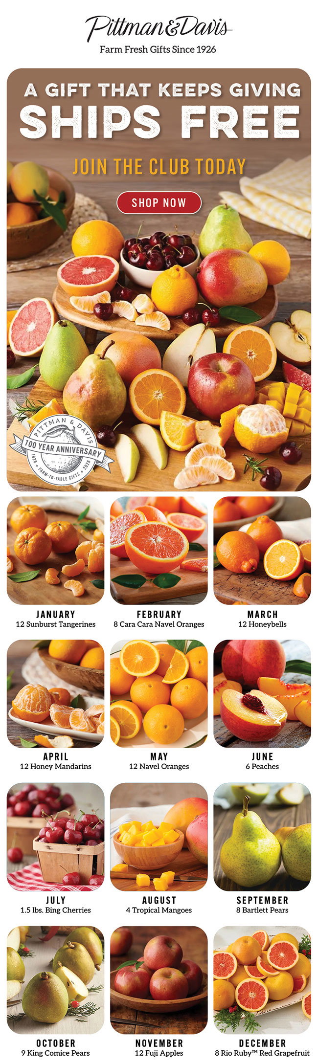 Harvest A Month Club
