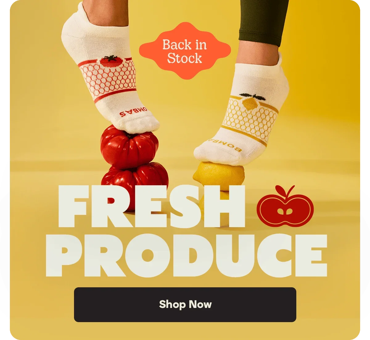 Back in Stock. FRESH PRODUCE. Shop Now