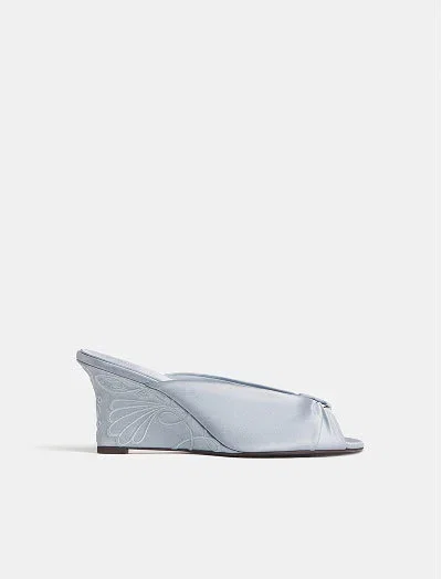 Enya Satin Wedge