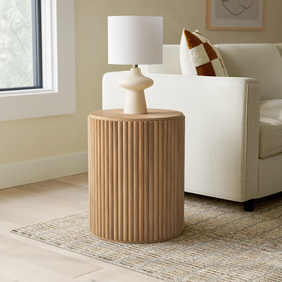 Chessa Block End Table