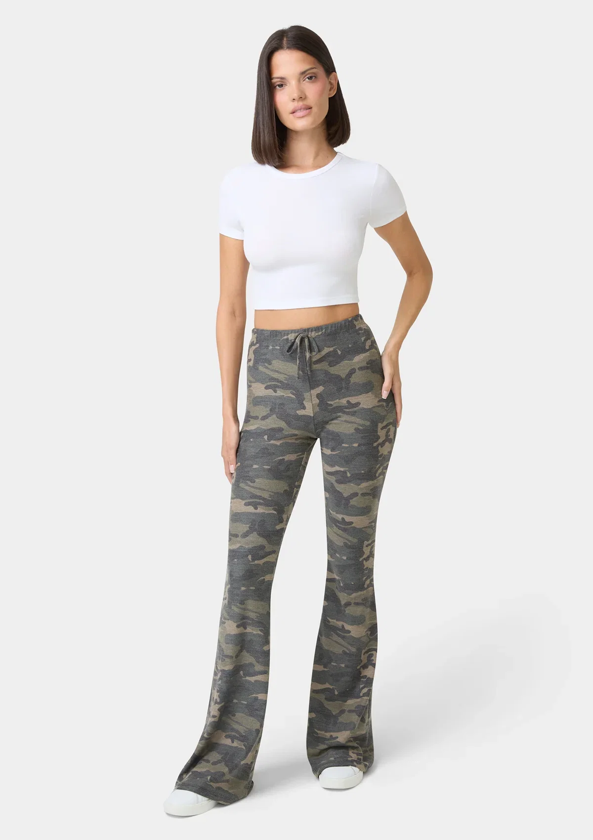 Image of Tall Elana Rib Knit Pants