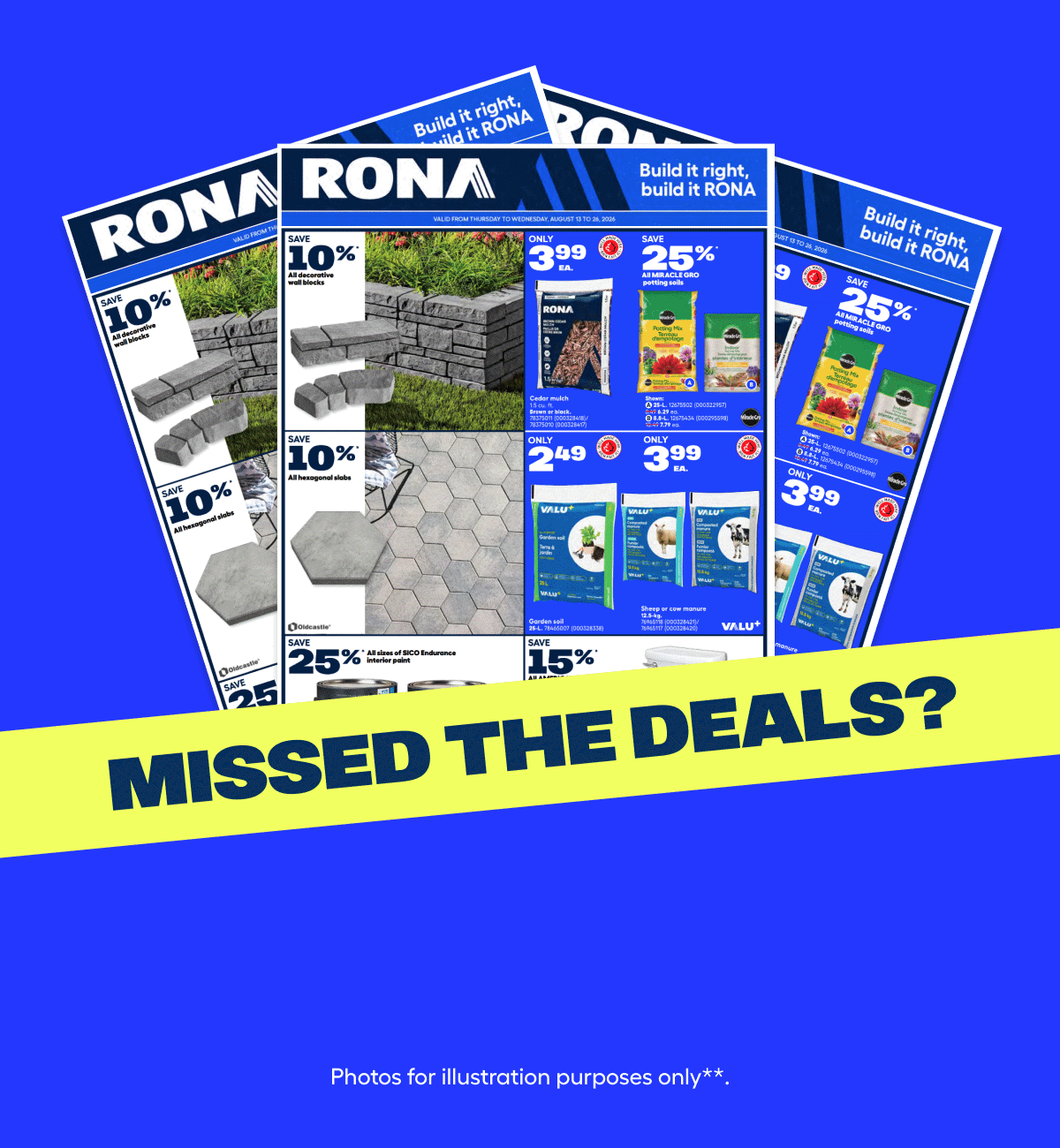 Missed the savings? They're back tomorrow