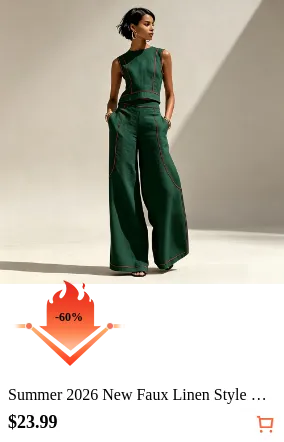 Summer 2026 New Faux Linen Style...