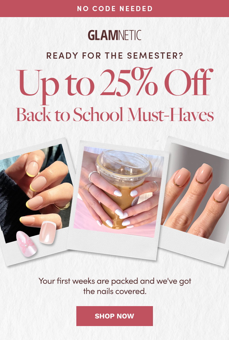 Shop Up To 25% Off Back To School Must-Haves