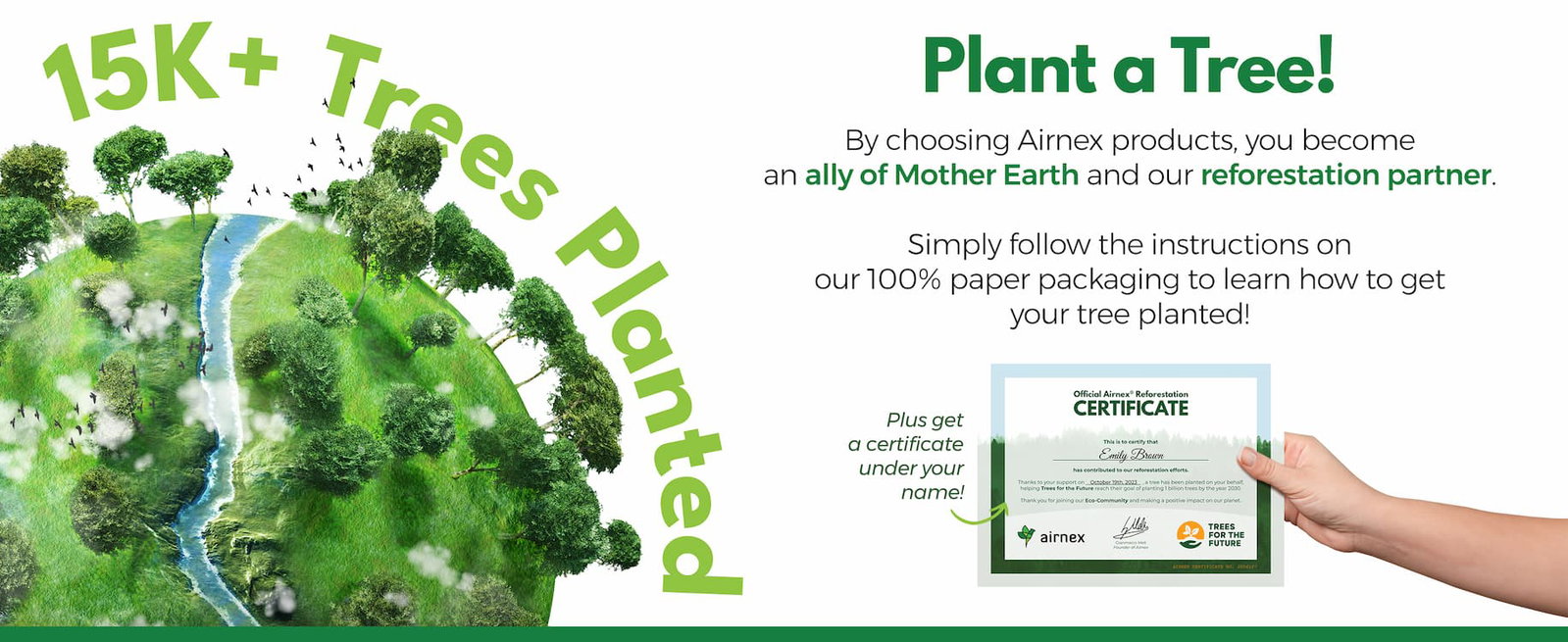 AIRNEX Plant A Tree