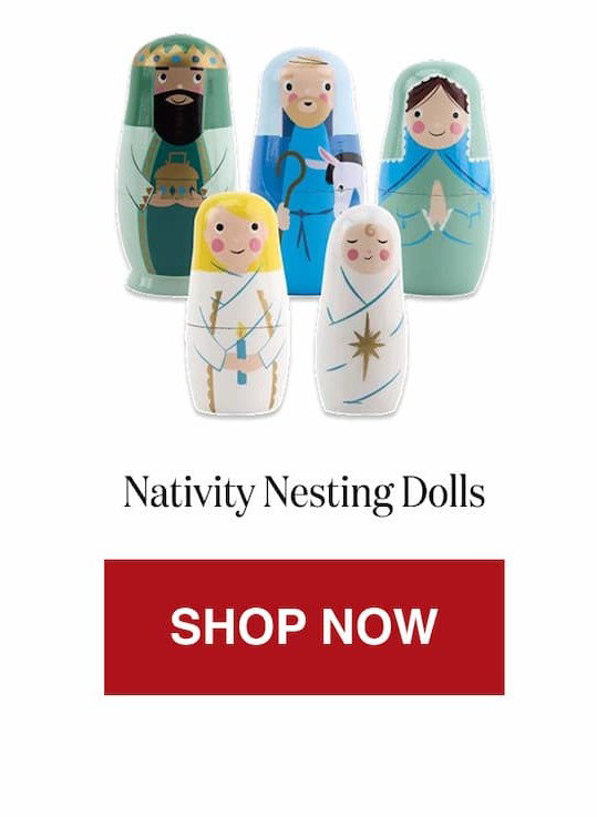 Nativity Nesting Dolls [Click here to Shop Now]