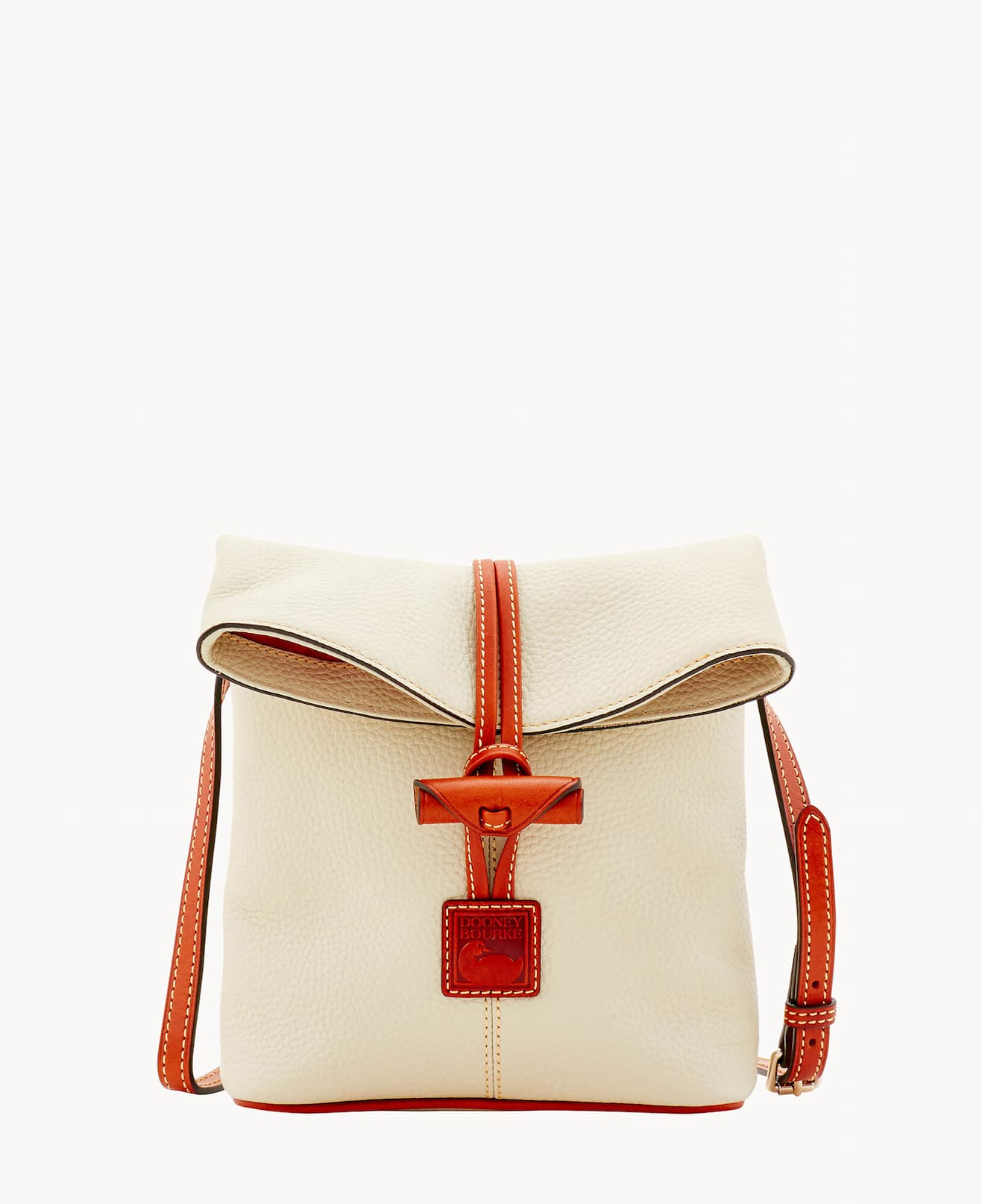 Pebble Grain Toggle Crossbody