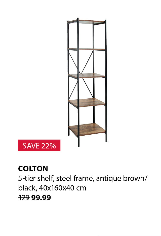 COLTON 5-tier shelf | Save 22%