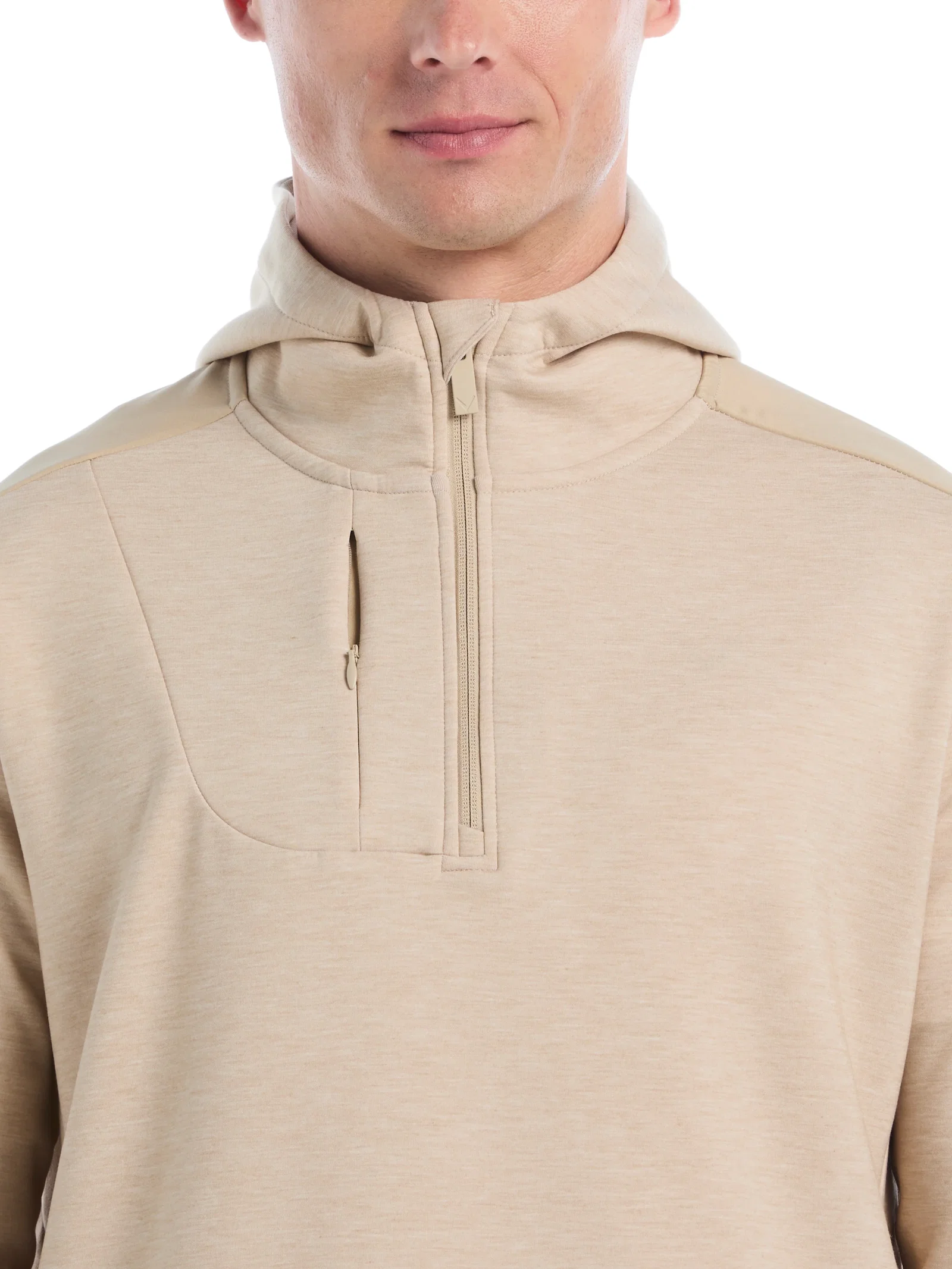Mens Soft Touch Quarter Zip Golf Hoodie Mens Soft Touch Quarter Zip Golf Hoodie