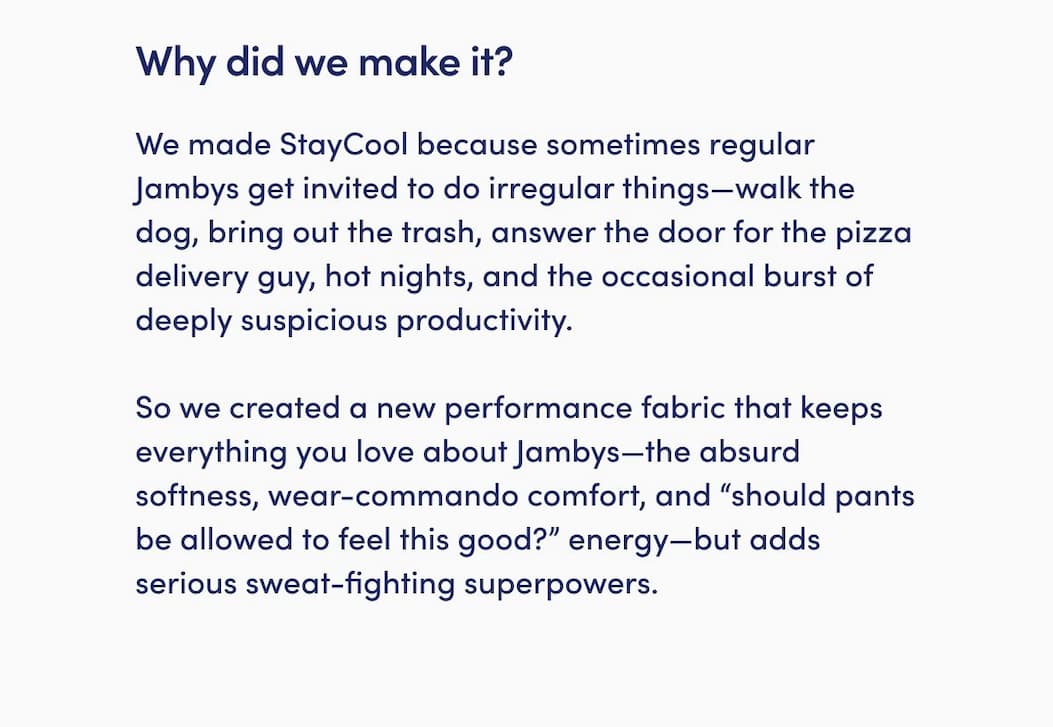 Why did we make it? 