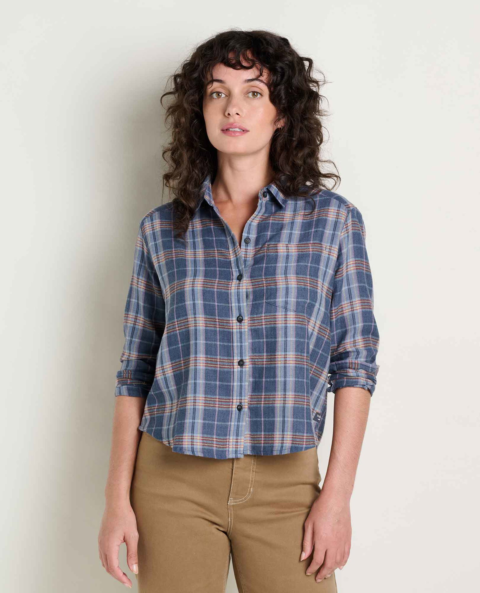 Image of Re-Form Flannel Boxy Shirt