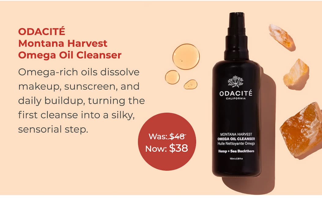 ODACITÉ Montana Harvest Omega Oil Cleanser