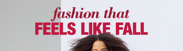 fashion that feels like fall