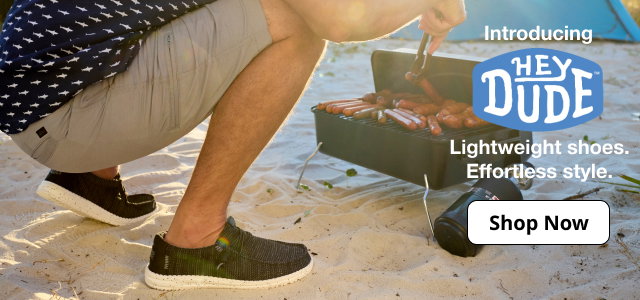Introducing Hey Dude | Lightweight shoes. Effortless style. | Shop Now