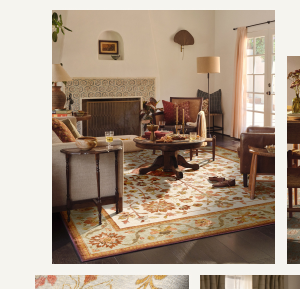 Mina Warm Cream & Rust