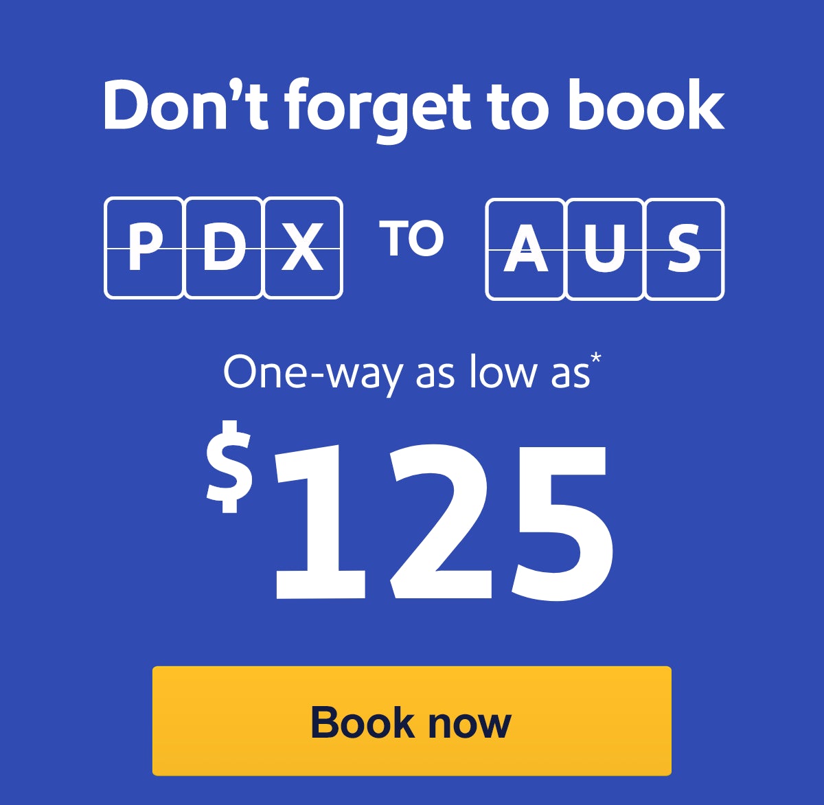 Don't forget to book your trip.
