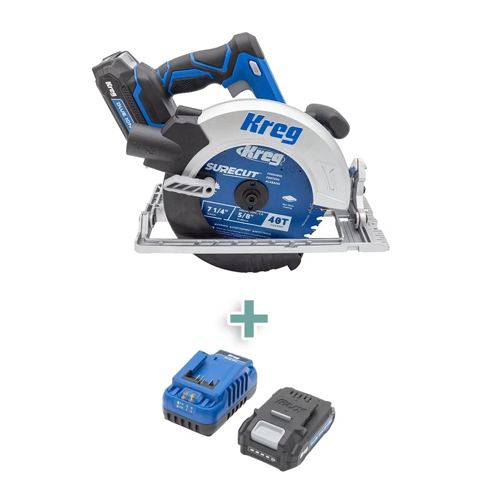 Kreg 20V Ionic Drive 7-1/4'' Circular Saw
