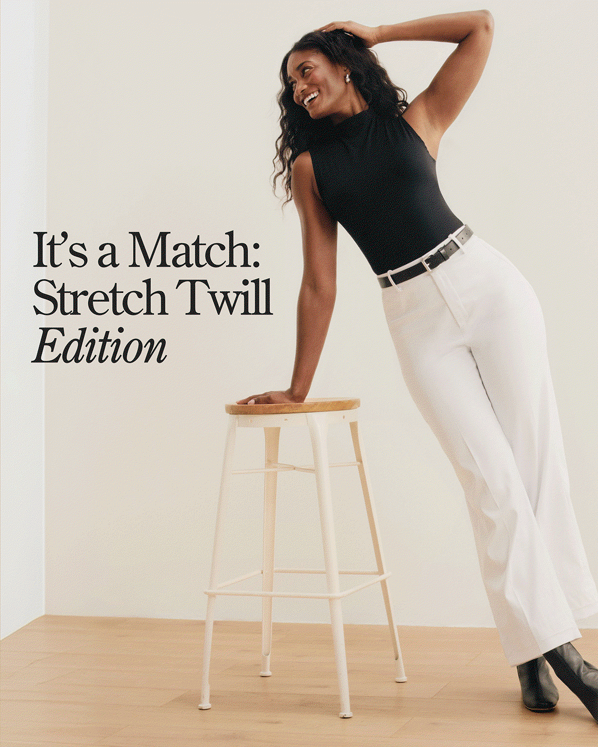 It's a match: Stretch Twill edition